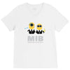 men in black V-Neck Tee