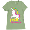 unicorn funny Ladies Fitted T-Shirt