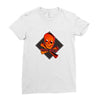 3d skull squad Ladies Fitted T-Shirt