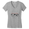 ride the wave Women's V-Neck T-Shirt