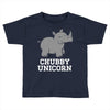 chubby unicorn rhino Toddler T-shirt