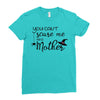 you can't scare me i'm a mother Ladies Fitted T-Shirt
