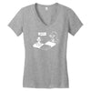 chess capture the pawn Women's V-Neck T-Shirt