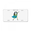 anxiety girl License Plate