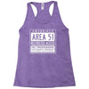 area 51 Racerback Tank