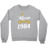 kings are born in 1984 Crewneck Sweatshirt
