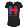 hillary hospital Maternity Scoop Neck T-shirt