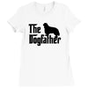 the dogfather cavalier king charles spaniel Ladies Fitted T-Shirt