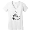 Cooffee art Women's V-Neck T-Shirt