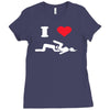 i love sushi Ladies Fitted T-Shirt
