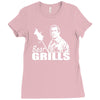 bear grills  funny Ladies Fitted T-Shirt