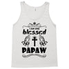 I Am One Blessed Papaw Tank Top