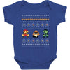 super mario chistmas Baby Bodysuit