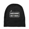 read books not t shirts (2) Baby Beanies