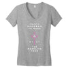 Thirty Seconds to Mars   the Monolight tour Women's V-Neck T-Shirt