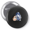 droid hug Pin-back button