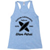 wave patrol Racerback Tank