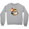 halftone fox (regular) Crewneck Sweatshirt