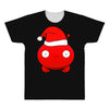 mooncake christmas santa parody All Over Men's T-shirt
