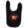 happy space fox   porky roebuck Baby Bibs