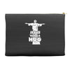 jesus wants a hug Accessory Pouches