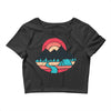 camp river Crop Top