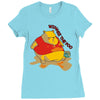 winnie le porc Ladies Fitted T-Shirt