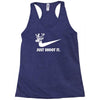 just shoot it Racerback Tank