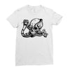 cobra snake Ladies Fitted T-Shirt
