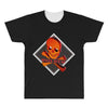 3d skull squad All Over Men's T-shirt