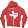 home Texas t-shirt Zipper Hoodie