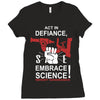 embrace science Ladies Fitted T-Shirt