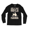 the 8th day god made farmers Long Sleeve Shirts