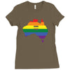 Lgbt Equality Australia Ladies Fitted T-Shirt