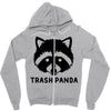 trash panda Zipper Hoodie