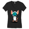 take over the surreal Women's V-Neck T-Shirt