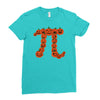 pumpkin pi Ladies Fitted T-Shirt