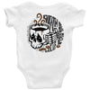 death before decaf white Baby Onesie