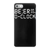 beer o'clock   mens funny iPhone 7 Case