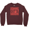 straight outta kindergarten Crewneck Sweatshirt