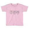eat,sleep,game Toddler T-shirt