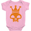 king skull emo club pirate dance music reggae Baby Onesie