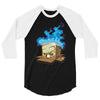 sticker box 3/4 Sleeve Shirt
