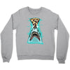 pizza shark graphic Crewneck Sweatshirt