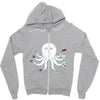 octopus Zipper Hoodie