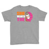 She Wants The D - Dunkin Donuts Youth Tee