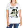 teach me how to love Ladies Curvy T-Shirt