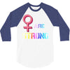 Women's March We are Strong 3/4 Sleeve Shirt