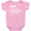 definition of a geek Baby Onesie