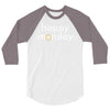 happy monday 3/4 Sleeve Shirt